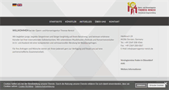 Desktop Screenshot of opernagentur-renick.de